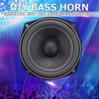30W 5.25 Inch DIY Bass Horn Speaker HIFI Strong Subwoofer Loudspeaker Car Home Audio Music Stereo Coaxial Woofer Speaker
30W 5.25 Inch DIY Bass Horn Speaker HIFI Strong Subwoofer Loudspeaker Car Home Audio Music Stereo Coaxial Woofer Speaker