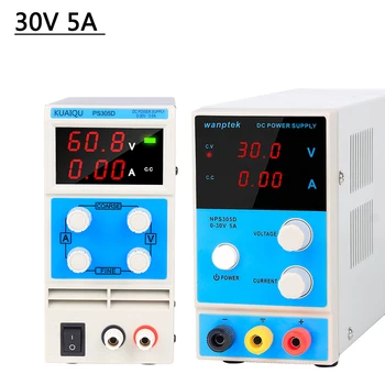 3 Types DC Lab Adjustable Switching Power Supply 30V 5A Laboratory Bench Source Digital Current Regulator
3 Types DC Lab Adjustable Switching Power Supply 30V 5A Laboratory Bench Source Digital Current Regulator