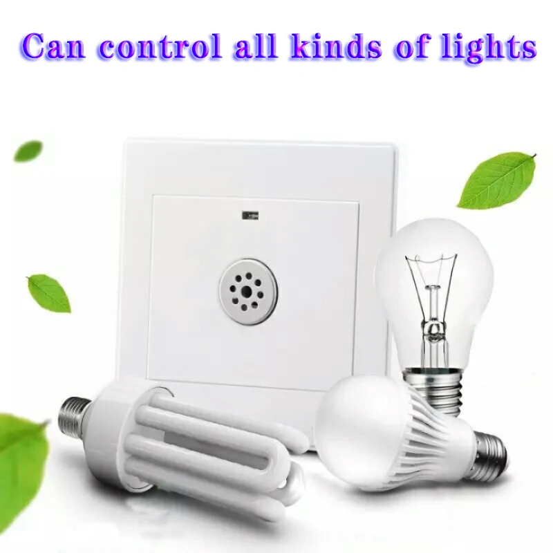 DC Smart Voice Control Light Sensor Switch Wall Mounted Voice Sound & Light Controlled Sensor Activated Lamp Switch
DC Smart Voice Control Light Sensor Switch Wall Mounted Voice Sound & Light Controlled Sensor Activated Lamp Switch