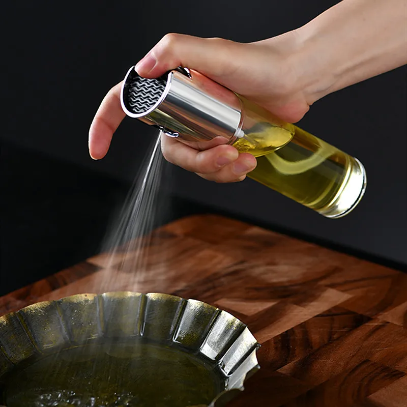 Oil Spray Bottle Glass Oiler BBQ Oil Storage Bottle Kitchen Tools Seasoning 100ml Oil Container Easy Wash
Oil Spray Bottle Glass Oiler BBQ Oil Storage Bottle Kitchen Tools Seasoning 100ml Oil Container Easy Wash