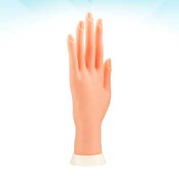 1pc Fake Hand Lifelike Flexible Bendable Practical Model for Manicure Nail Art
1pc Fake Hand Lifelike Flexible Bendable Practical Model for Manicure Nail Art