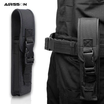 Tactical Flashlight Pouch Holster Military Flashlight Case Portable Electronic Torch Carrier Survial Tools for Outdoor Hunting
Tactical Flashlight Pouch Holster Military Flashlight Case Portable Electronic Torch Carrier Survial Tools for Outdoor Hunting