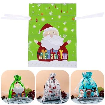 5Pcs/Lot Christmas Gift Bag Candy Bag Wedding Party Cookie Small Decorations New Year Presents Baking Package Party Supplies 
5Pcs/Lot Christmas Gift Bag Candy Bag Wedding Party Cookie Small Decorations New Year Presents Baking Package Party Supplies