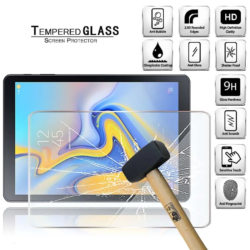 Tablet Tempered Glass Screen Protector Cover for Samsung Galaxy Tab A 10.5 T590 Tablet Computer Explosion-Proof Screen Film
Tablet Tempered Glass Screen Protector Cover for Samsung Galaxy Tab A 10.5 T590 Tablet Computer Explosion-Proof Screen Film