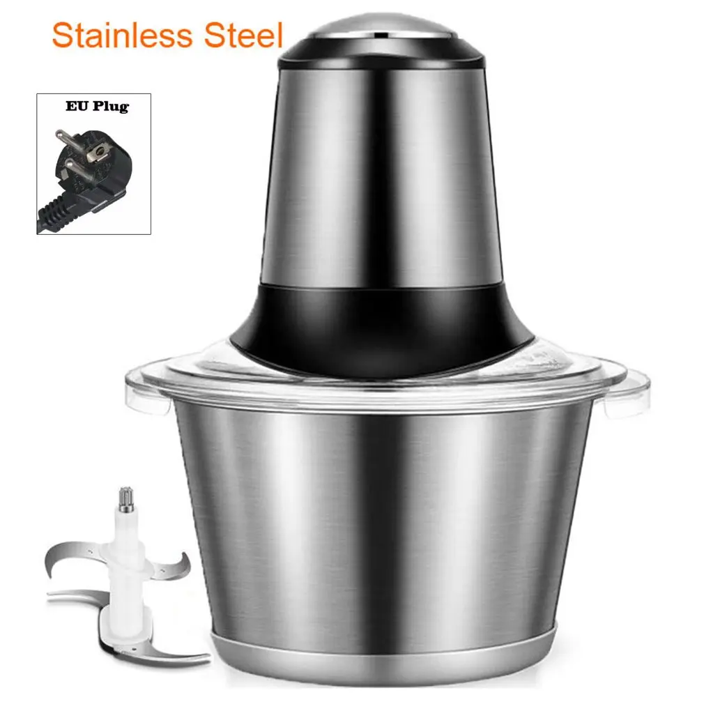 Stainless Steel Meat Grinder Chopper Electric Automatic Mincing Machine High-quality Household Grinder Food Processor
Stainless Steel Meat Grinder Chopper Electric Automatic Mincing Machine High-quality Household Grinder Food Processor