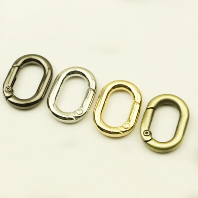 2 Sets ZI Closure Catch Tuck Lock For Leather Bag Case Clasp hangbag Purse Webbing Nylon Nickle