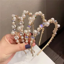 Baroque Pearl Headbands for Women Bride Hair Accessories Elegant Hair Hoop Bezel Headwear Wedding Crystal Hairband
Baroque Pearl Headbands for Women Bride Hair Accessories Elegant Hair Hoop Bezel Headwear Wedding Crystal Hairband