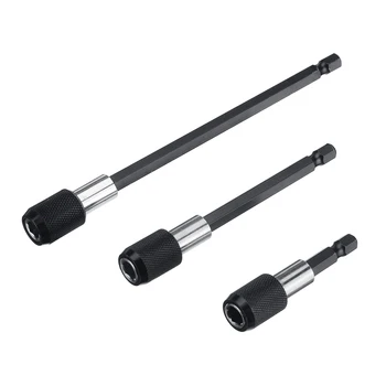 3pcs Hexagonal Electric Drill Extension Rods Quick Release Self-Locking Magnetic Drill Bit for Screwdrivers Elecreic Drills
3pcs Hexagonal Electric Drill Extension Rods Quick Release Self-Locking Magnetic Drill Bit for Screwdrivers Elecreic Drills