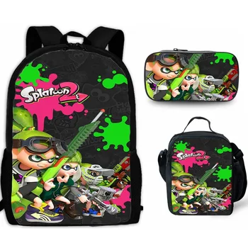 Cartoon Boy's Mochila Splatoon 2 Student's School Backpack High Quality Durable Girl's School Bag Satchel Large Daypack New
Cartoon Boy's Mochila Splatoon 2 Student's School Backpack High Quality Durable Girl's School Bag Satchel Large Daypack New