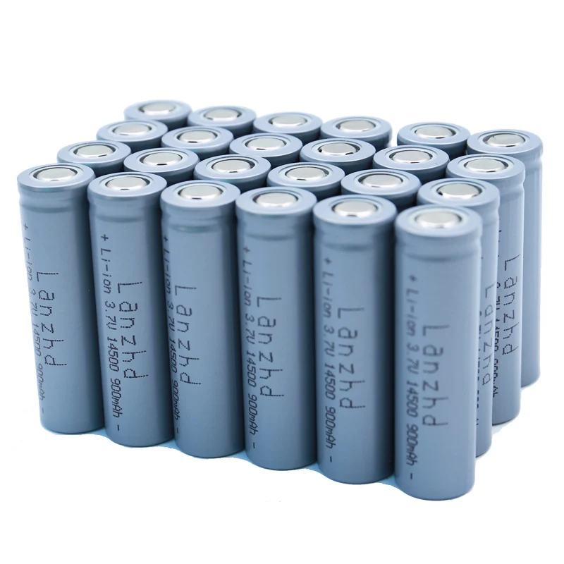 24PCS 14500 battery 3.7V 900mAh Rechargeable Li-ion Battery for LED Flashlight Battery accumulator battery real capacity
24PCS 14500 battery 3.7V 900mAh Rechargeable Li-ion Battery for LED Flashlight Battery accumulator battery real capacity