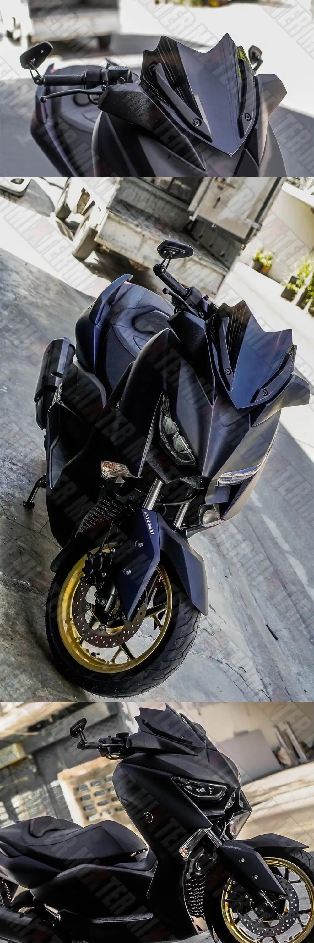 viser visor deflector windscreen fit for yamaha xmax300 xmax250