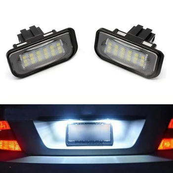 For Mercedes Benz W203 4D C230 C240 2001-07 License Plate Lights 2pcs White 18LED 6000K
For Mercedes Benz W203 4D C230 C240 2001-07 License Plate Lights 2pcs White 18LED 6000K