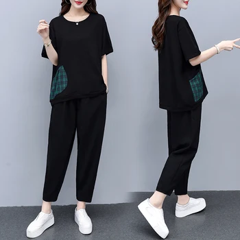 oversized plus size 2 piece set women outfits Summer womens two piece set top and pants 2020 streetwear lounge wear korean style
oversized plus size 2 piece set women outfits Summer womens two piece set top and pants 2020 streetwear lounge wear korean style