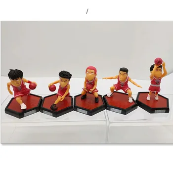 8cm 5pcs/set Slam Dunk Rukawa Kaede Hanamichi Sakuragi Figure PVC Model Toy Doll Anime Basketball Player Figurine
8cm 5pcs/set Slam Dunk Rukawa Kaede Hanamichi Sakuragi Figure PVC Model Toy Doll Anime Basketball Player Figurine