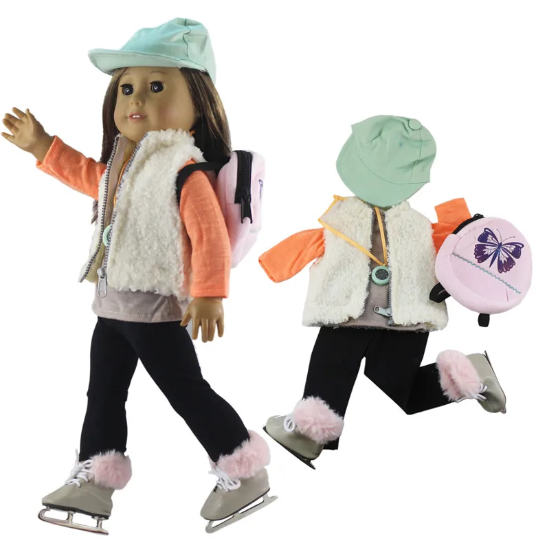 1 комплект Одежда для кукол наряд 18 дюймов американская кукла много стилей на