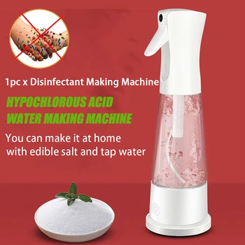 84Disinfection Water Maker Machine Reusable Sodium Hypochlorite Generator Hand Sanitized Disinfectant Hypochlorous Acid Machine
84Disinfection Water Maker Machine Reusable Sodium Hypochlorite Generator Hand Sanitized Disinfectant Hypochlorous Acid Machine