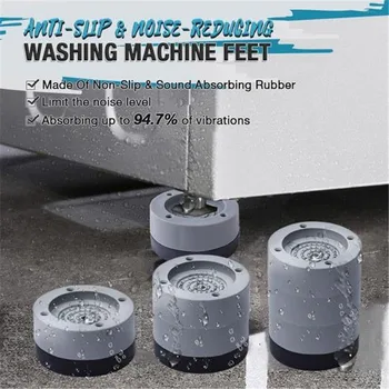 4pcs Anti Slip And Noise reducing Washing Machine Feet Non-slip Mats Refrigerator Anti-vibration Pad Kitchen Bathroom Mat
4pcs Anti Slip And Noise reducing Washing Machine Feet Non-slip Mats Refrigerator Anti-vibration Pad Kitchen Bathroom Mat