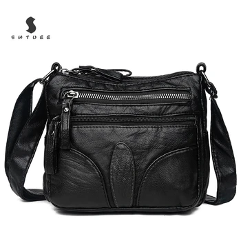 Women Small Crossbody Handbag High Quality Female Designer Clutch Soft Wash PU Leather Purse Fashion Shoulder Bag Messenger Pack
Women Small Crossbody Handbag High Quality Female Designer Clutch Soft Wash PU Leather Purse Fashion Shoulder Bag Messenger Pack