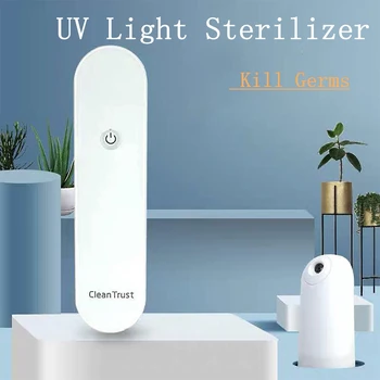 Portable Handheld UV Sterilizer Lamp Mini Sanitizer Rechargeable For Home Office Travel Kill Germs Personal Protection 
Portable Handheld UV Sterilizer Lamp Mini Sanitizer Rechargeable For Home Office Travel Kill Germs Personal Protection