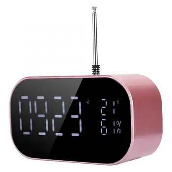 BT speaker, portable wireless stereo bass BT speaker with alarm function, built-in noise reduction microphone, LCD screen, USB c
BT speaker, portable wireless stereo bass BT speaker with alarm function, built-in noise reduction microphone, LCD screen, USB c