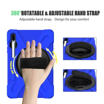 For Samsung Galaxy Tab S6 anti-crack case SM-T860 T865 10.5 inch shock proof cover protector with pen slot holder shoulder strap
For Samsung Galaxy Tab S6 anti-crack case SM-T860 T865 10.5 inch shock proof cover protector with pen slot holder shoulder strap