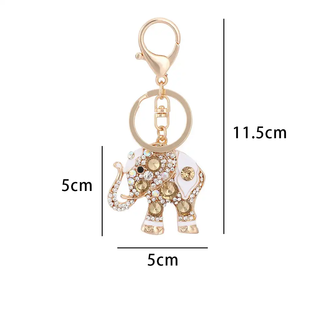 shiny charm pendant keychain car accessories girlfriend gift
