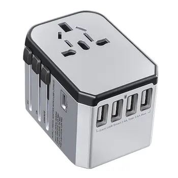 Travel Adapter Socket Type-C Converter Plug Global Universal Switch Plug Travel Multi-function Conversion Socket Fast Charge
Travel Adapter Socket Type-C Converter Plug Global Universal Switch Plug Travel Multi-function Conversion Socket Fast Charge
