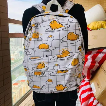 15*29*40cm Yellow and White Gudetama Cartoon Canvas Backpack Travel Plush Kitty Bag
15*29*40cm Yellow and White Gudetama Cartoon Canvas Backpack Travel Plush Kitty Bag