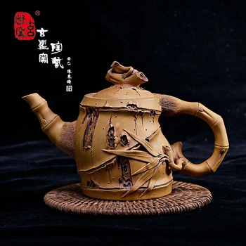 recommended pure manual imitation bamboo clay teapot household black tea tea set authentic paragraphs kung fu tea set
recommended pure manual imitation bamboo clay teapot household black tea tea set authentic paragraphs kung fu tea set