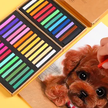 12/24/36/48 Colors Painting Crayons Soft Pastel Art Drawing Set Chalk Color Crayon Brush For School Stationery Art Supplies 
12/24/36/48 Colors Painting Crayons Soft Pastel Art Drawing Set Chalk Color Crayon Brush For School Stationery Art Supplies
