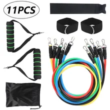 11pcs/set Pull Rope Fitness Exercises Resistance Bands Latex Tubes Strength Gym Body Training Workout Yoga Fitness Equipment
11pcs/set Pull Rope Fitness Exercises Resistance Bands Latex Tubes Strength Gym Body Training Workout Yoga Fitness Equipment