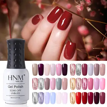 HNM Soak Off 6PCS Color Gel Nail Polish Set UV LED Nail Varnish Long Lasting Primer Salon Manicure 8ML Gift Set
HNM Soak Off 6PCS Color Gel Nail Polish Set UV LED Nail Varnish Long Lasting Primer Salon Manicure 8ML Gift Set