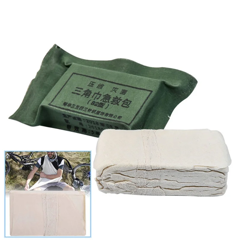 Hot Troop Distribution Training Triangle Towel First Aid Kit Gauze Bandage Compression Sterilization Medical Rescue Military
Hot Troop Distribution Training Triangle Towel First Aid Kit Gauze Bandage Compression Sterilization Medical Rescue Military