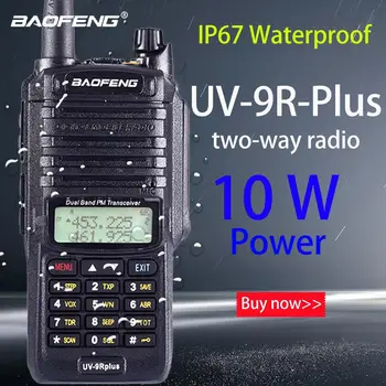 Baofeng NEW UV-9R Plus High Power Upgrade Waterproof IP67 walkie talkie 10w for two way radio long range 10km 4800mah UV 9R plus
Baofeng NEW UV-9R Plus High Power Upgrade Waterproof IP67 walkie talkie 10w for two way radio long range 10km 4800mah UV 9R plus
