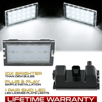 2Pcs Car LED License Number Plate Light Lamp For Land Rover Discovery Series 3 LR3 4 LR4 Freelander 2 LR2 Range Rover Sport Car
2Pcs Car LED License Number Plate Light Lamp For Land Rover Discovery Series 3 LR3 4 LR4 Freelander 2 LR2 Range Rover Sport Car