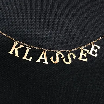 

Personalized Name Necklace Bridesmaid Jewelry Custom Initial Necklace Nameplated Letter Necklace Stainless Steel Jewelry Heart