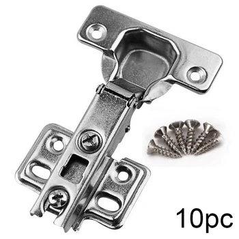 10pcs Stainless Steel Cabinet Closet Door Hinges Screws Closing Accessory Furniture Hardware Kitchen Cabinet Support Door supply
10pcs Stainless Steel Cabinet Closet Door Hinges Screws Closing Accessory Furniture Hardware Kitchen Cabinet Support Door supply