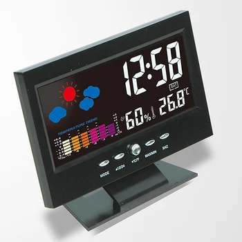 Original Lcd Digital Clock Weather Forecast Snooze Temperature Alarm Clock Watch Household Desk Clock Watch Multi Functional
Original Lcd Digital Clock Weather Forecast Snooze Temperature Alarm Clock Watch Household Desk Clock Watch Multi Functional