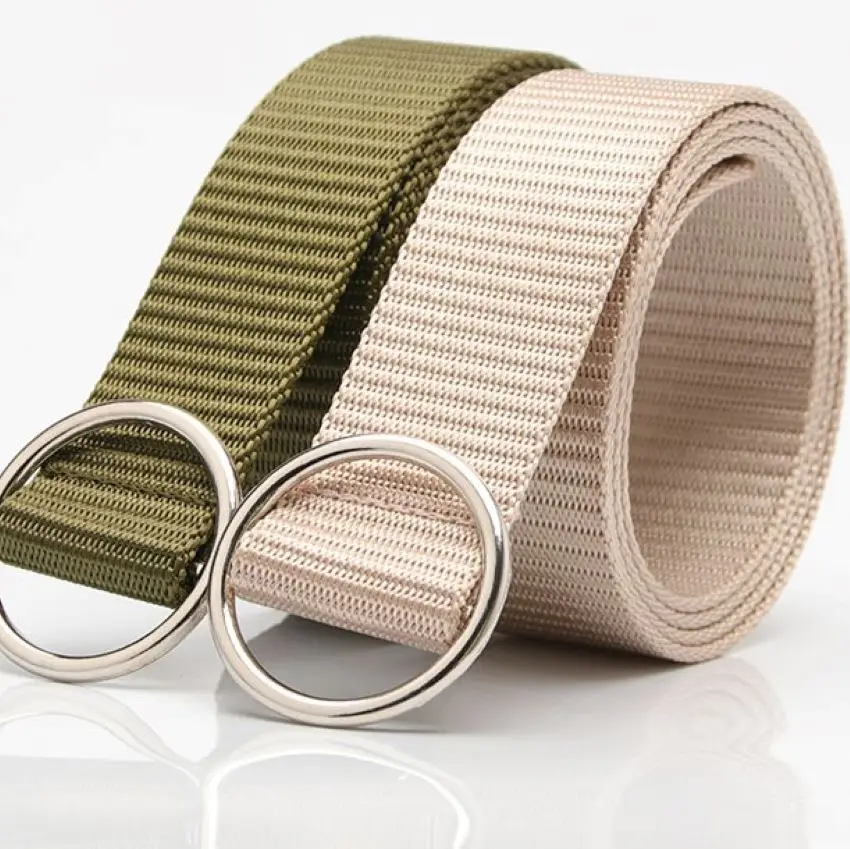 New Unisex Nylon Canvas Casual Belts Student Round Buckle Decorative Belt Lightweight Quick-drying Solid Canvas Belt Outdoor
New Unisex Nylon Canvas Casual Belts Student Round Buckle Decorative Belt Lightweight Quick-drying Solid Canvas Belt Outdoor