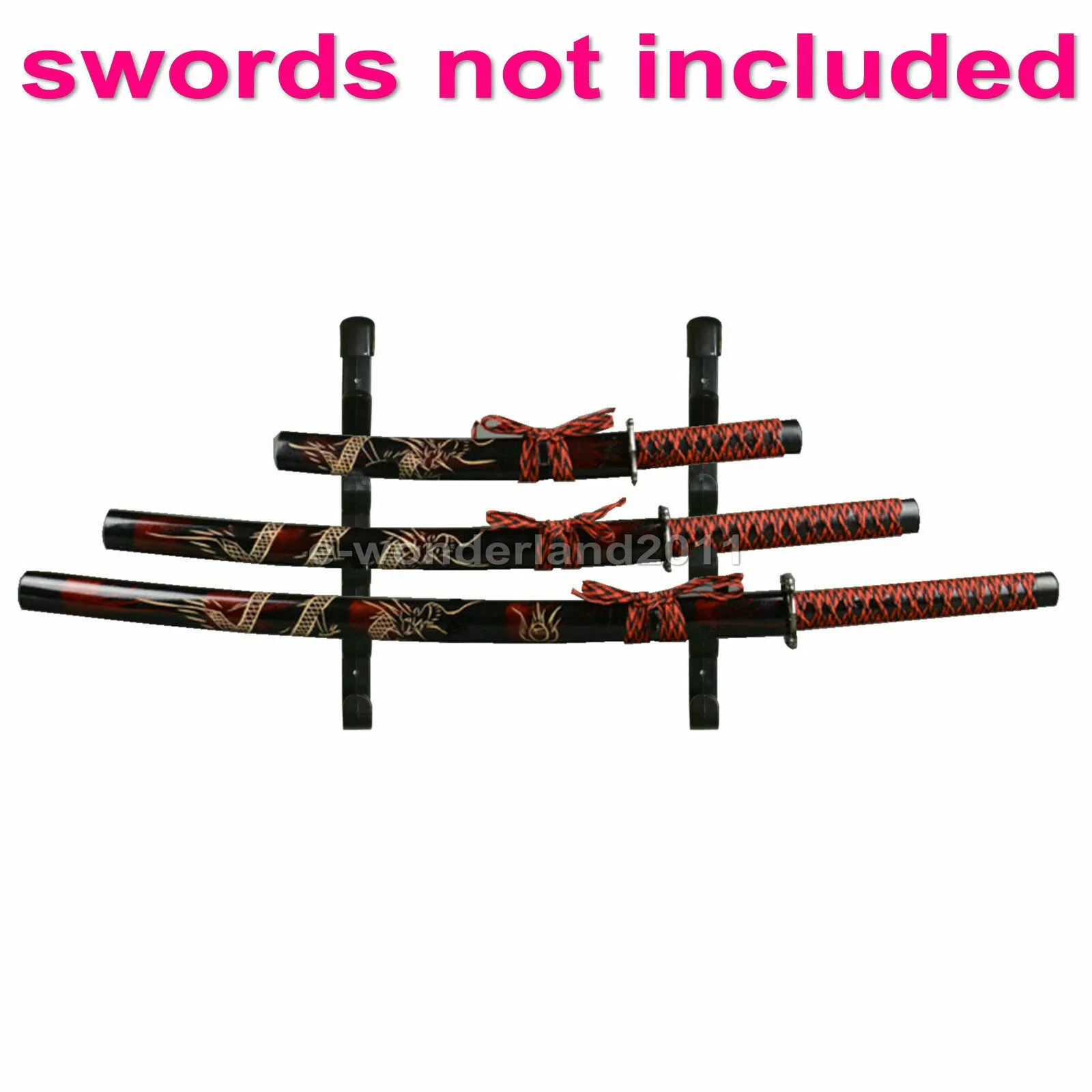 SHULI Soporte de Espada Simple Soporte de Espada Soporte de Estante de exhibición de Espada de Samurai japonés-1-Layer