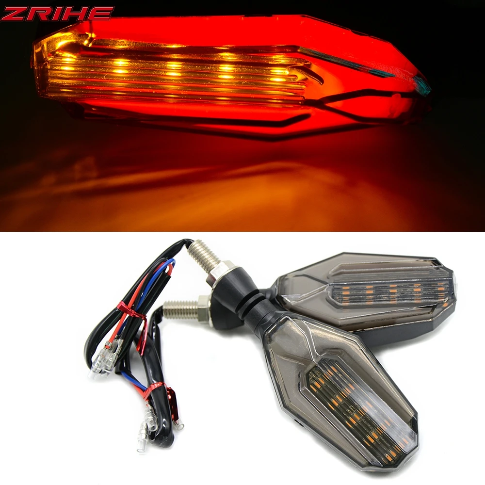 Motorcycle accessories LED Flexible Turn Signal Indicator Amber Light For Street Triple 675 Street Triple 675 R 2007-2015
Motorcycle accessories LED Flexible Turn Signal Indicator Amber Light For Street Triple 675 Street Triple 675 R 2007-2015