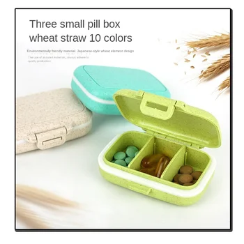 Pill Box with Compartments, Small Pill Box with Three Compartments, Multifunctional, Rectangular Medicine Box with You
Pill Box with Compartments, Small Pill Box with Three Compartments, Multifunctional, Rectangular Medicine Box with You