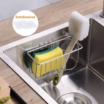 Sink Organizer Caddy Brush Holder-Sponge Holder for Kitchen Sink Caddy 2 in 1 Brush Holder Stainless Rust Proof
Sink Organizer Caddy Brush Holder-Sponge Holder for Kitchen Sink Caddy 2 in 1 Brush Holder Stainless Rust Proof