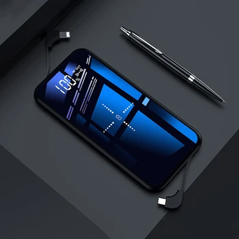 Qi Wireless Charger 10000mAh Power Bank Built in Cbale Type C Powerbank Battery External Charger Poverbank for iPhone Xs Samsung
Qi Wireless Charger 10000mAh Power Bank Built in Cbale Type C Powerbank Battery External Charger Poverbank for iPhone Xs Samsung