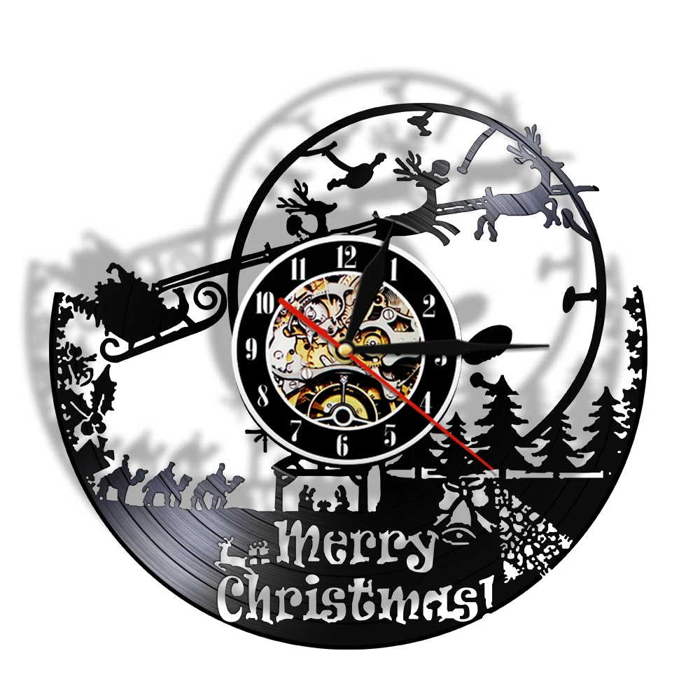 Merry Christmas Vinyl Record Wall Clock Watch Unique Home Wall Decor Christmas Wall Art Decorations Christmas Gifts Ideas
Merry Christmas Vinyl Record Wall Clock Watch Unique Home Wall Decor Christmas Wall Art Decorations Christmas Gifts Ideas