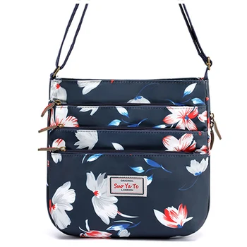 2020 New Fashion Floral Print Women Handbag High Quality Waterproof Nylon Shoulder Bag Femal Leisure Multi-pocket Crossbody Bag
2020 New Fashion Floral Print Women Handbag High Quality Waterproof Nylon Shoulder Bag Femal Leisure Multi-pocket Crossbody Bag