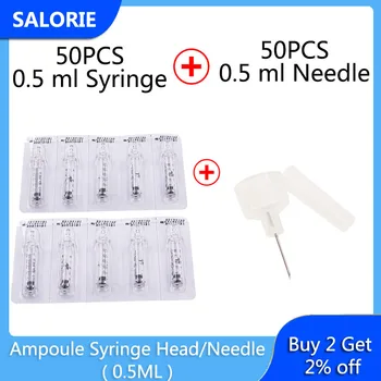 0.5ML 50PCS Ampoule Head Syringe Needle for Hyaluronic Acid Pen Atomizer Water Lifting Lip Hyaluron Gun Atomizer Lip Injection
0.5ML 50PCS Ampoule Head Syringe Needle for Hyaluronic Acid Pen Atomizer Water Lifting Lip Hyaluron Gun Atomizer Lip Injection