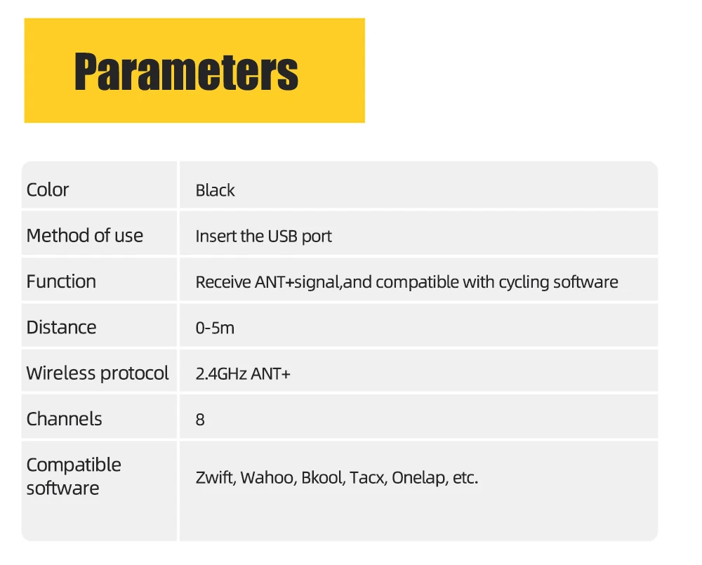 THINKRIDER ANT+ USB Enhanced Transmitter Receiver Compatible Garmin Bicycle Computer ANT Stick Speed Cadence Sensor THINKRIDER ANT+ USB Enhanced Transmitter Receiver Compatible Garmin Bicycle Computer ANT Stick Speed Cadence Sensor
