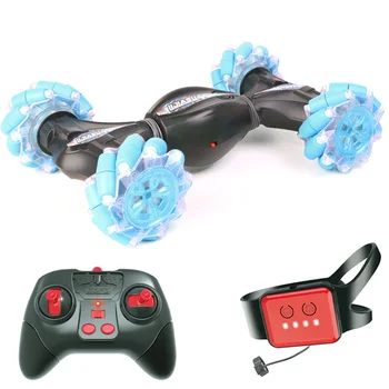 RC Stunt Car Gesture Sensing Control Car 4WD Deformable Electric All-Terrain Car with Gradient Light Music Kids Toy H7JP
RC Stunt Car Gesture Sensing Control Car 4WD Deformable Electric All-Terrain Car with Gradient Light Music Kids Toy H7JP