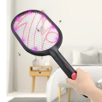 NICEYARD Fly Bug Killer Trap Zapper Household Rechargeable Dual Modes Insect Racket Swatter USB Electric Mosquito Swatter
NICEYARD Fly Bug Killer Trap Zapper Household Rechargeable Dual Modes Insect Racket Swatter USB Electric Mosquito Swatter